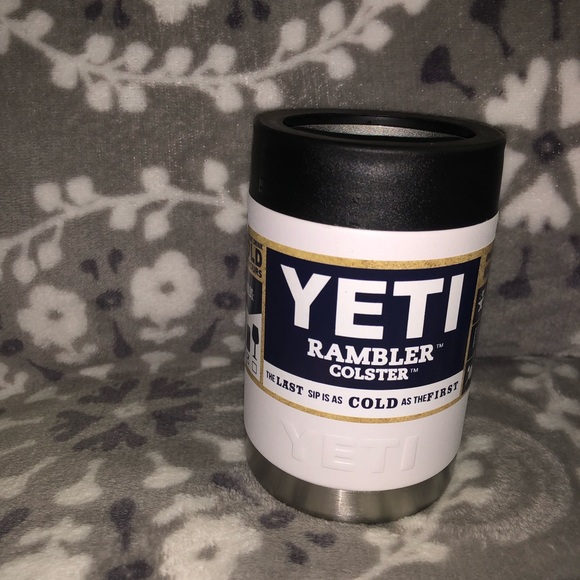 white yeti colster